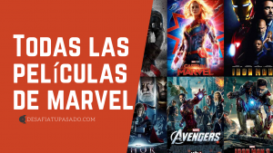 Todas las películas de marvel